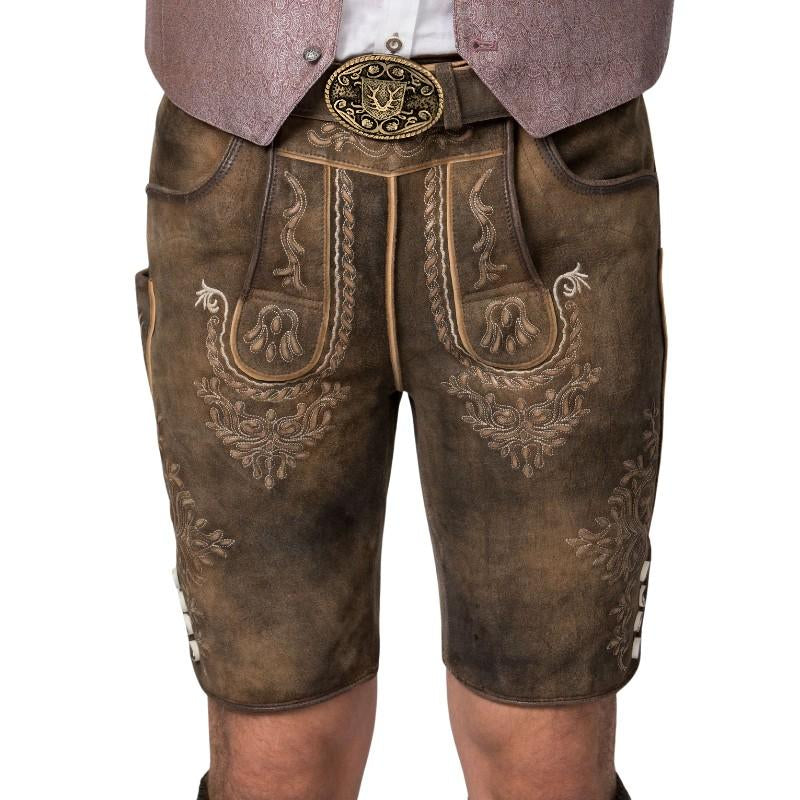 Alpine Fit Brown Lederhosen