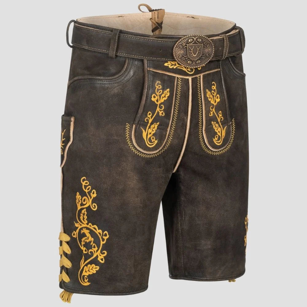Bavarian Brown Lederhosen