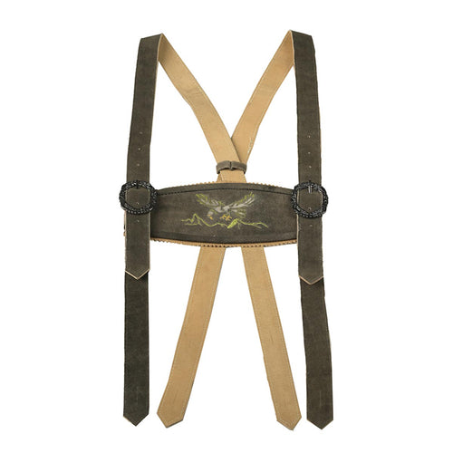 Bavarian Brown Suspenders
