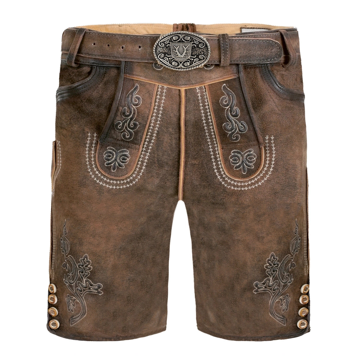 Lederhosen Short Brown