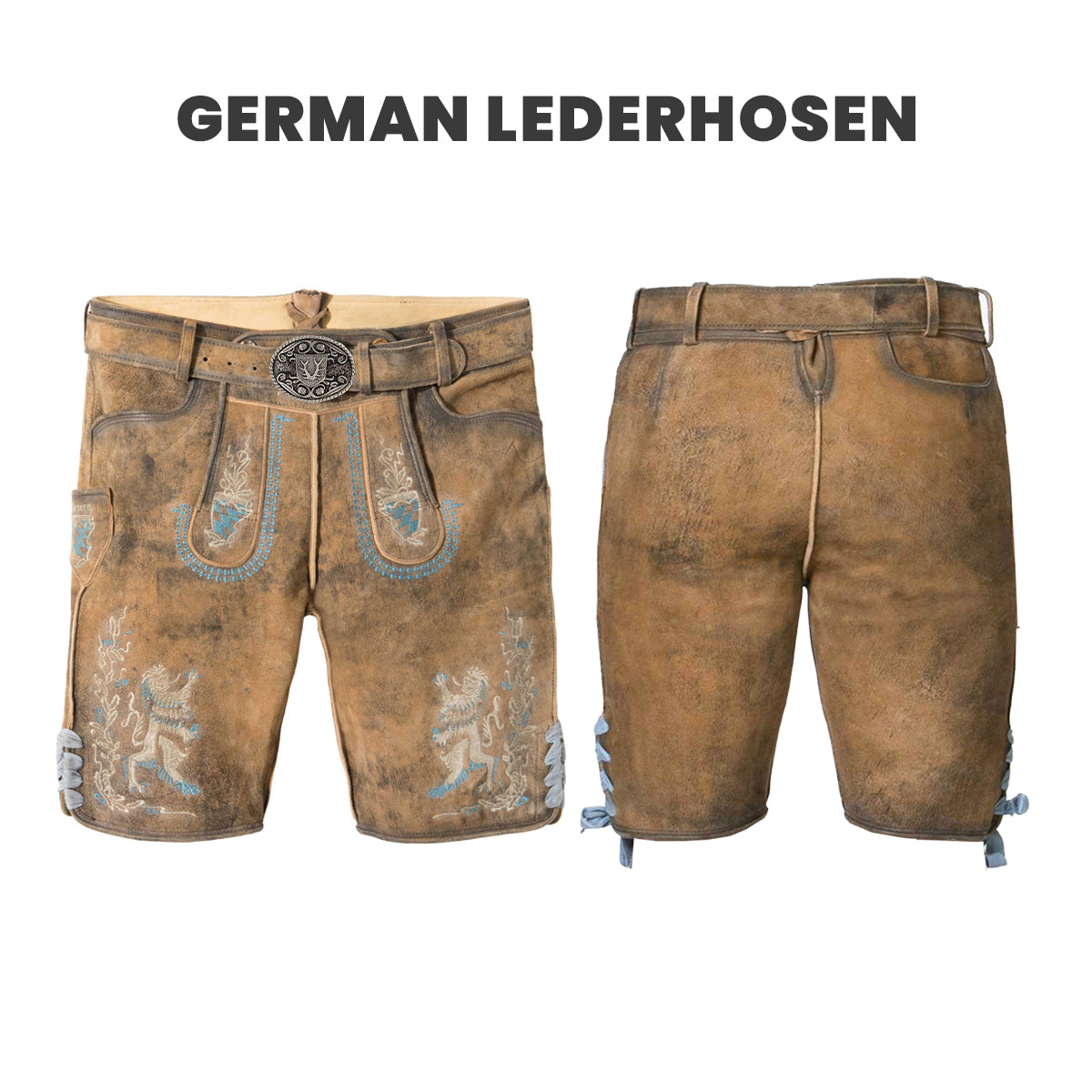 Lederhosen Men Golden