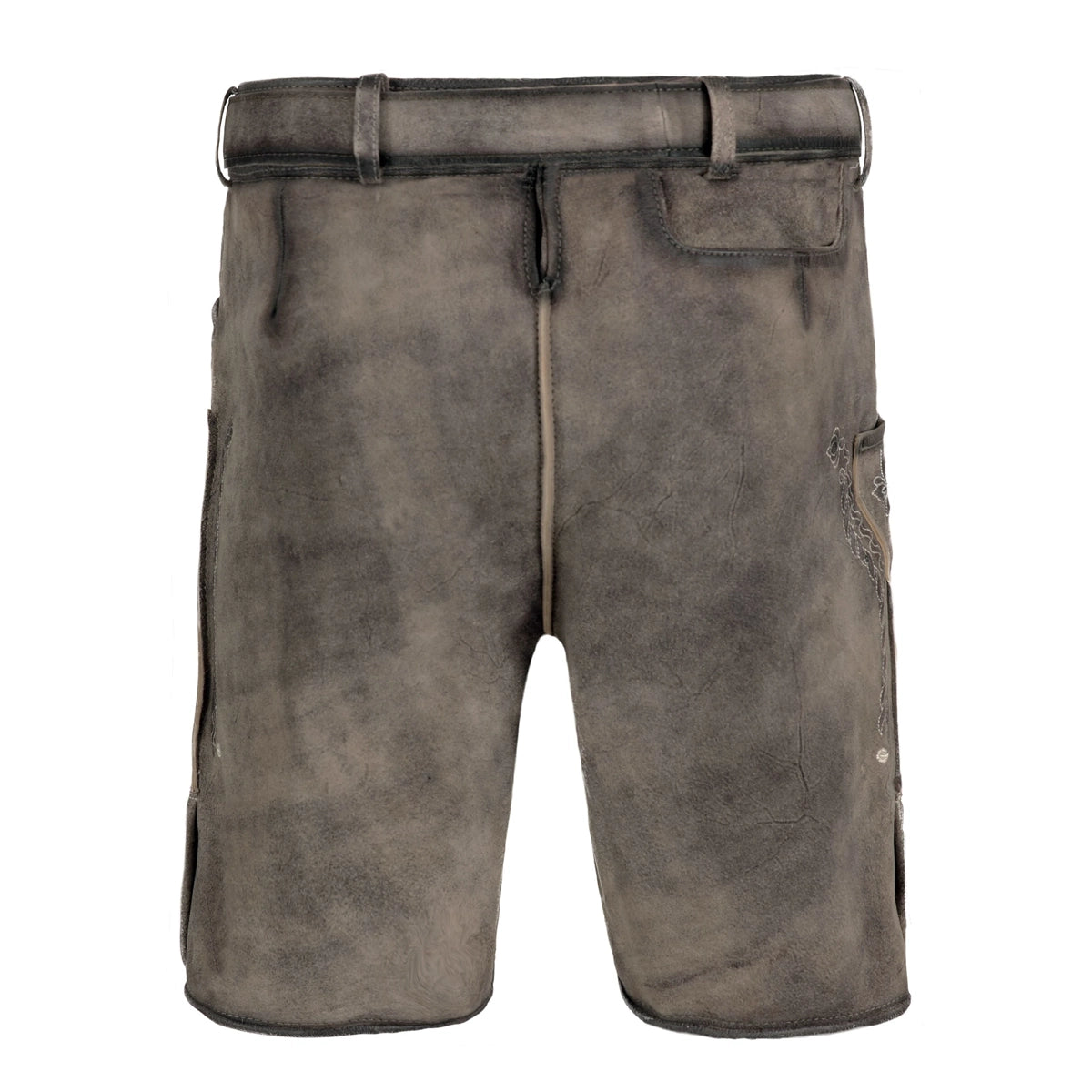 Lederhosen Grey Brown