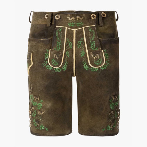 Kids Brown Lederhosen