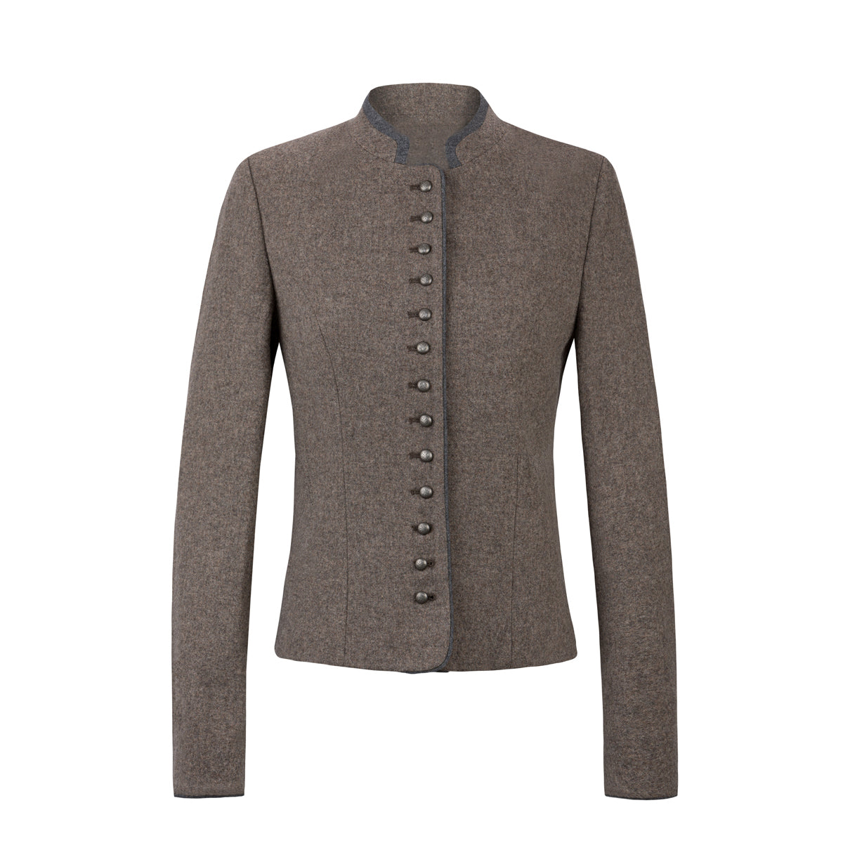 Bavarian Women Dirndl Jacket Dark Brown
