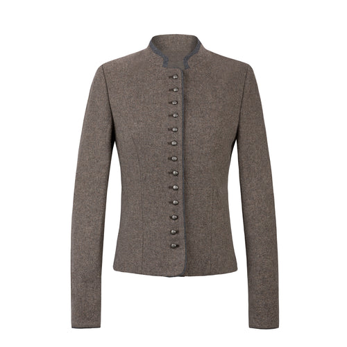 Bavarian Women Dirndl Jacket Dark Brown
