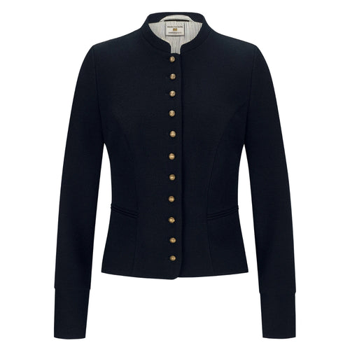 Bavarian Dirndl Jacket Black-Blue
