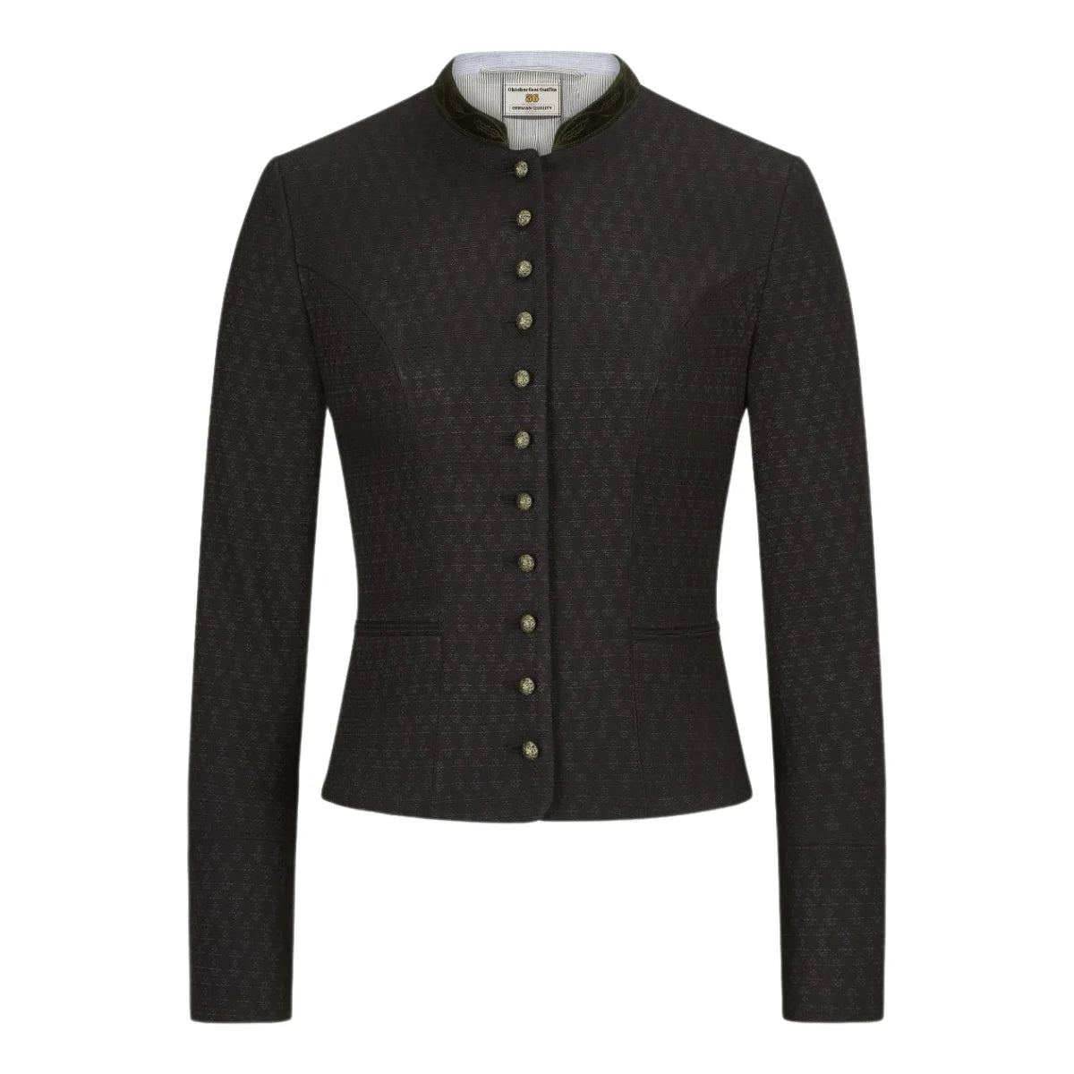 Bavarian Women Dirndl Jacket (Black)