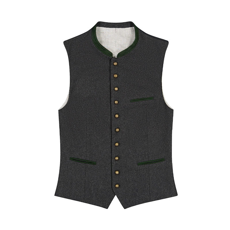 Black German Waistcoat