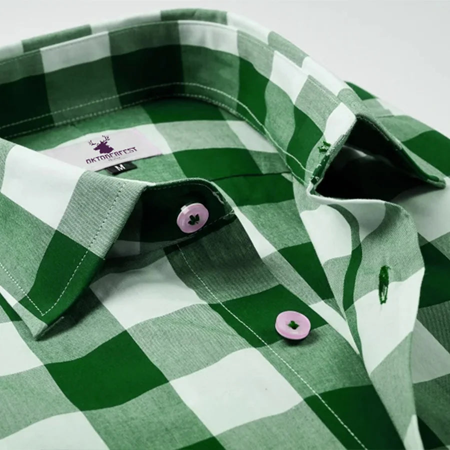 Green Checkered Shirt