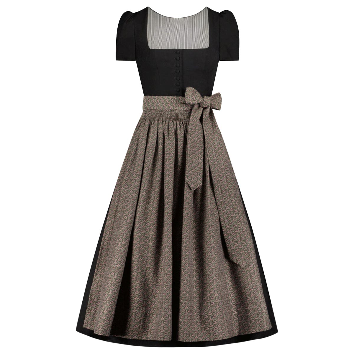 Classic Black Dirndl Traditional Oktoberfest Outfit L Classic Black Dirndl Traditional Oktoberfest Outfit L