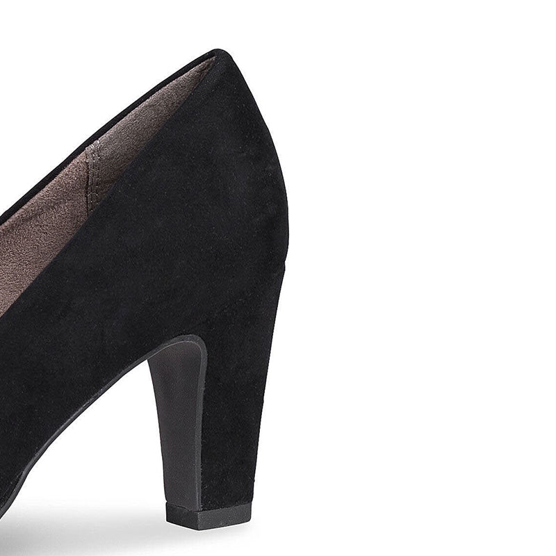 Dirndl Shoes High Heel Black