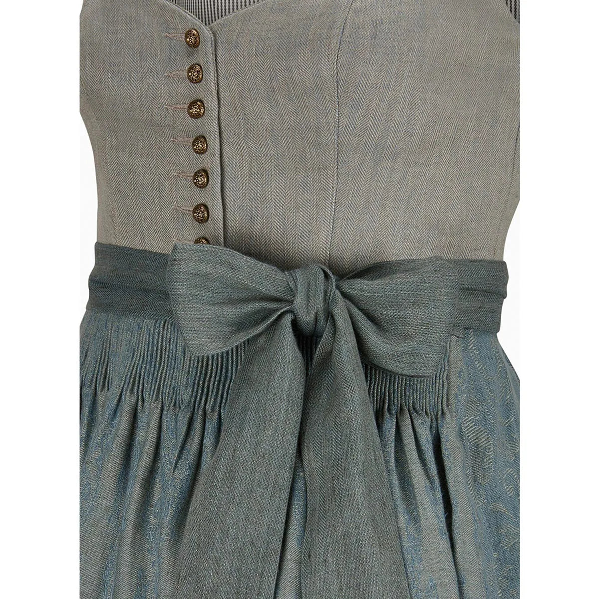 German Dirndl Greyish Teal