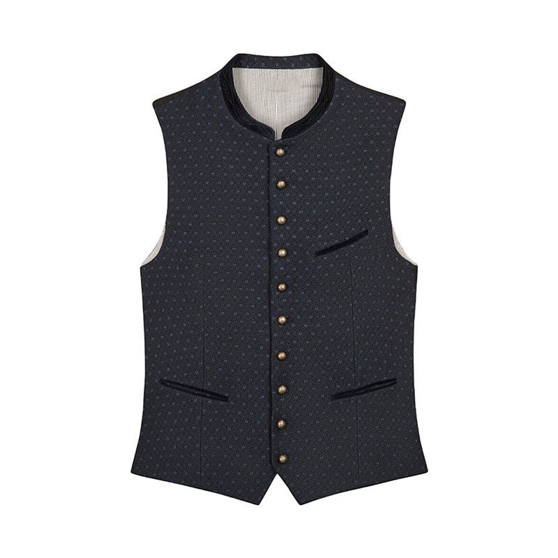 Trachten Gray Bluish Vest