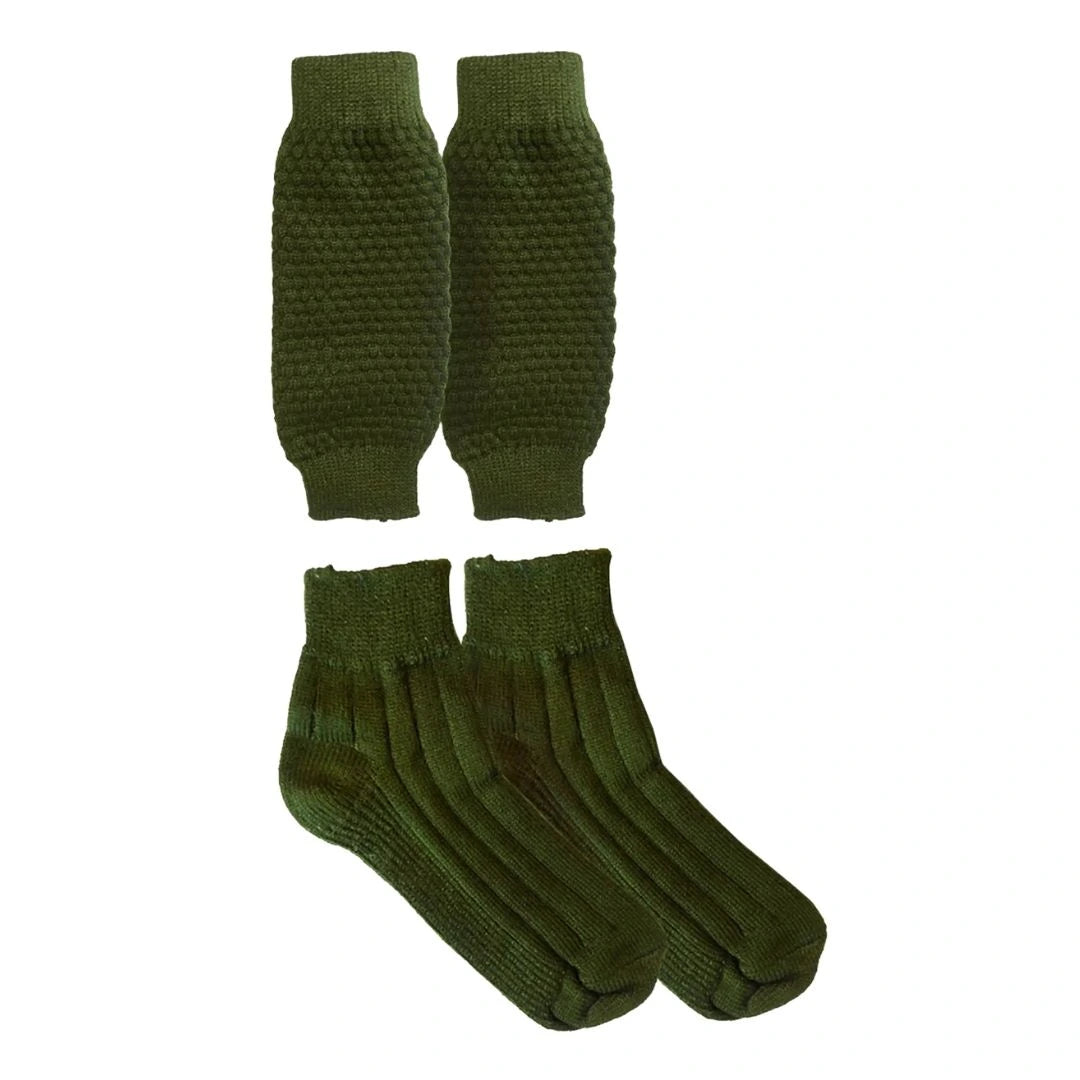 Trachten Calf Socks (Green)
