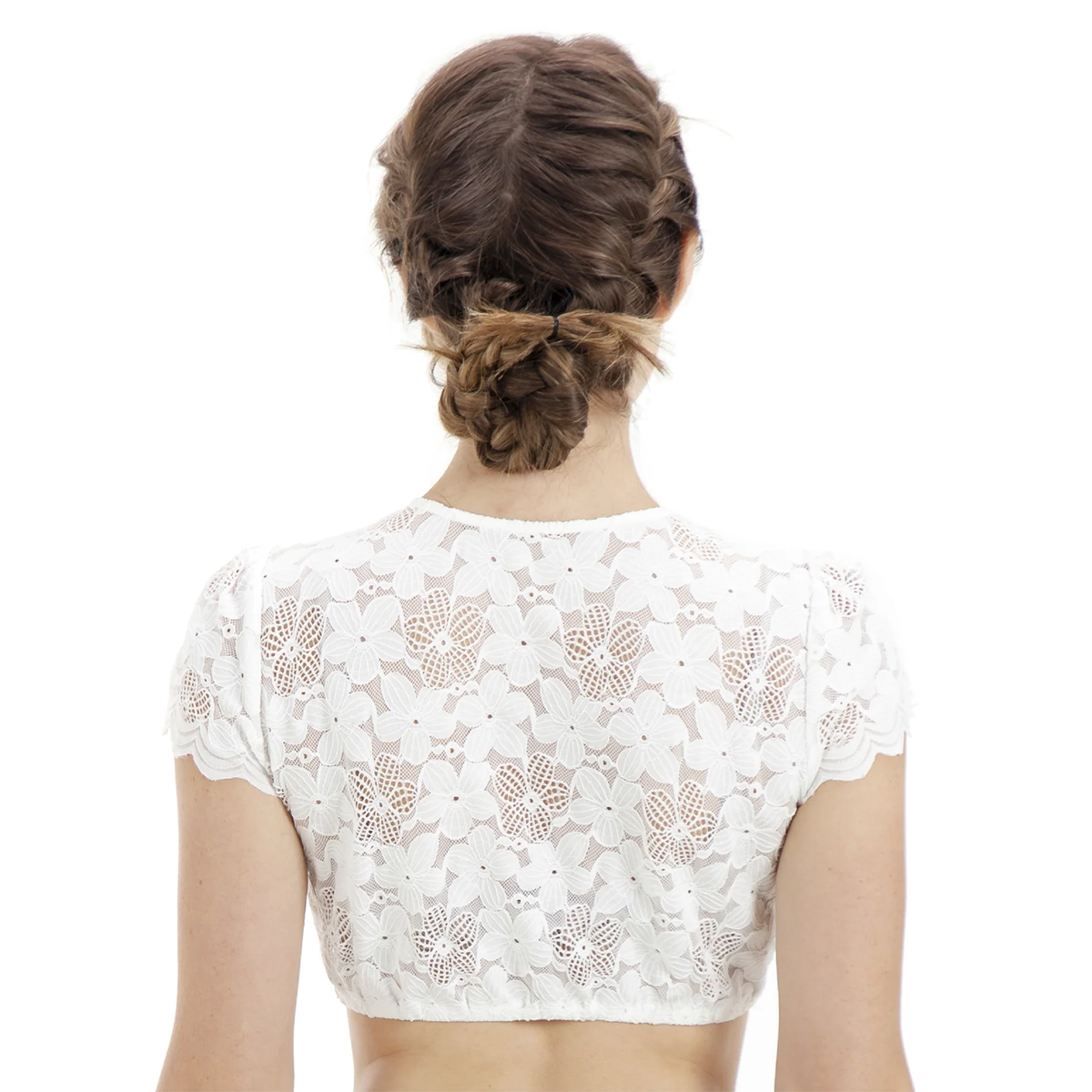 Floral Patten Lace Blouse