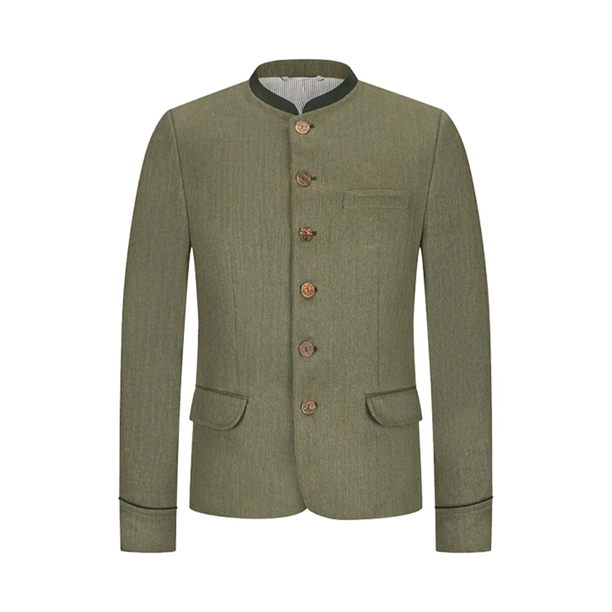 Olive Green Nehru Jacket