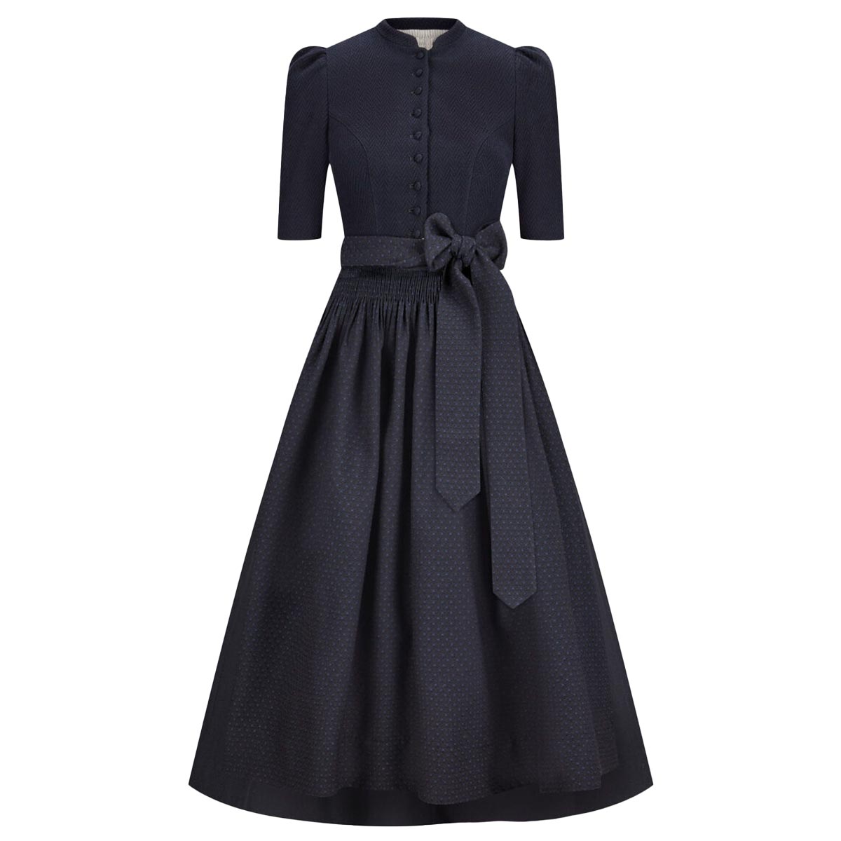 Premium Black & Blue Dirndl