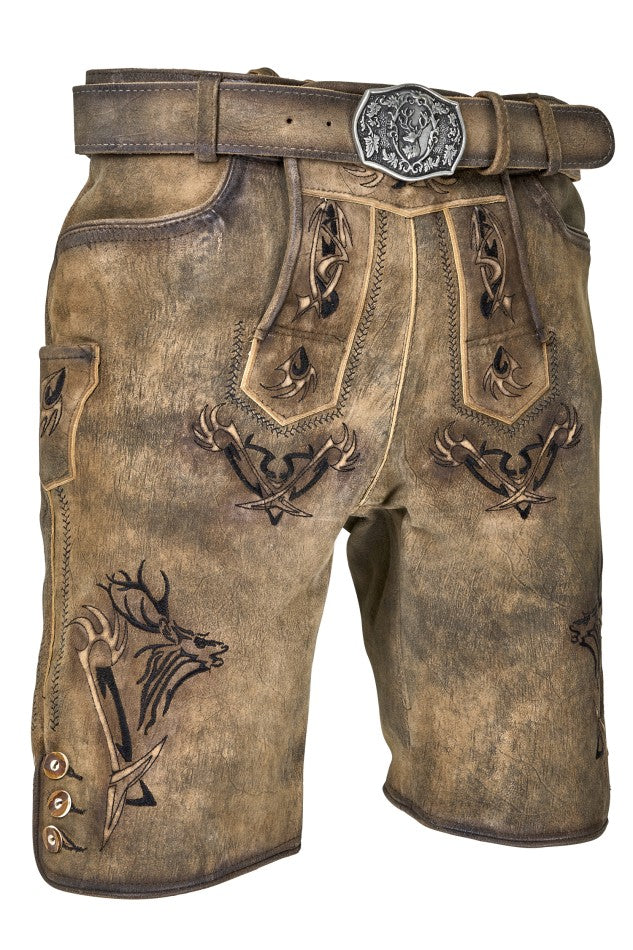 Oktoberfest Brown Lederhosen