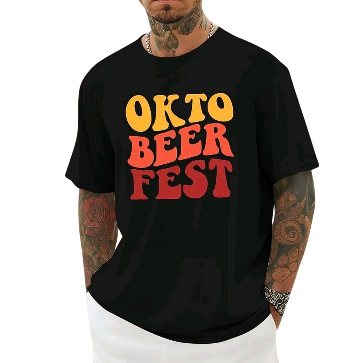 Oktoberfest Printed T-Shirts For Men