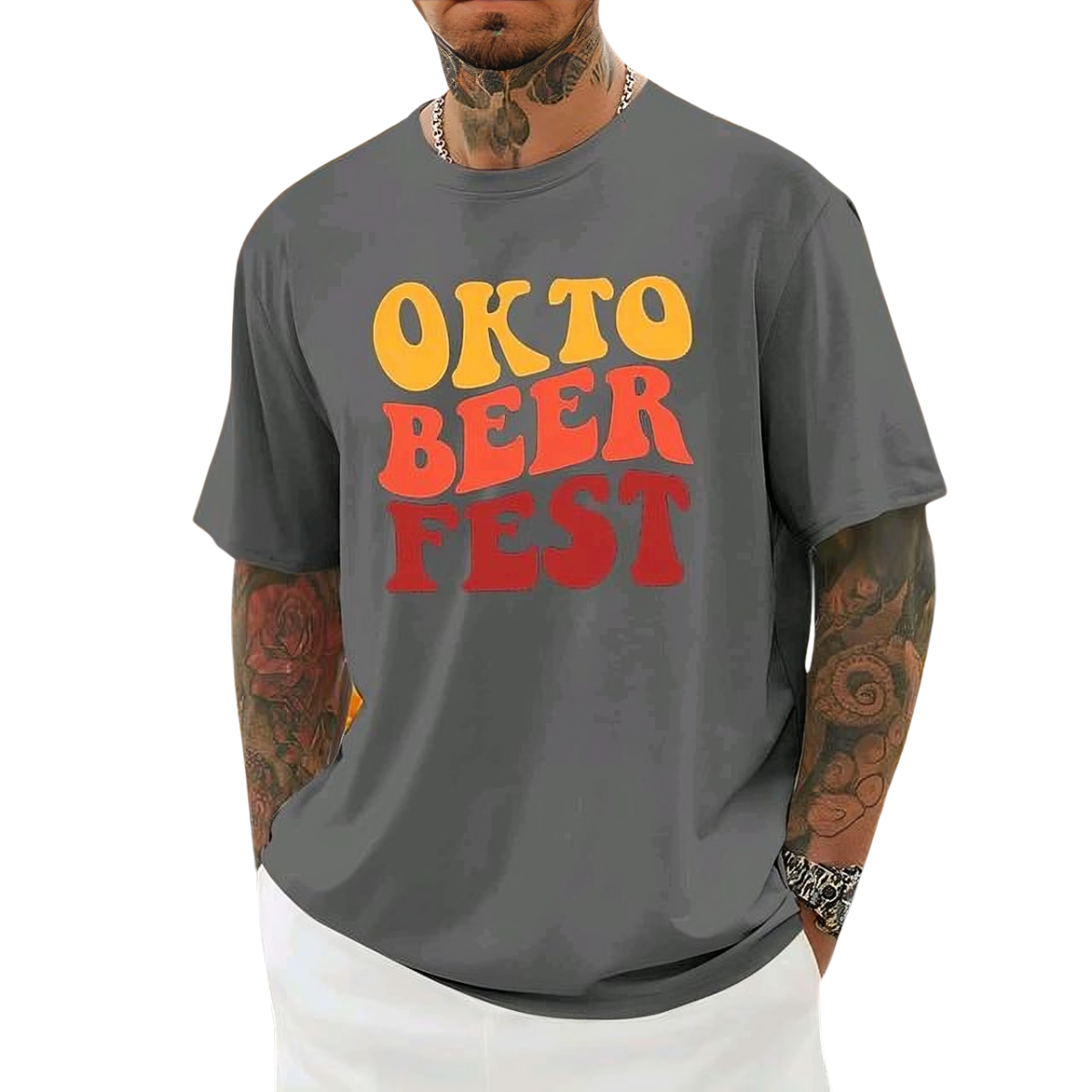 Oktoberfest Printed T-Shirts For Men