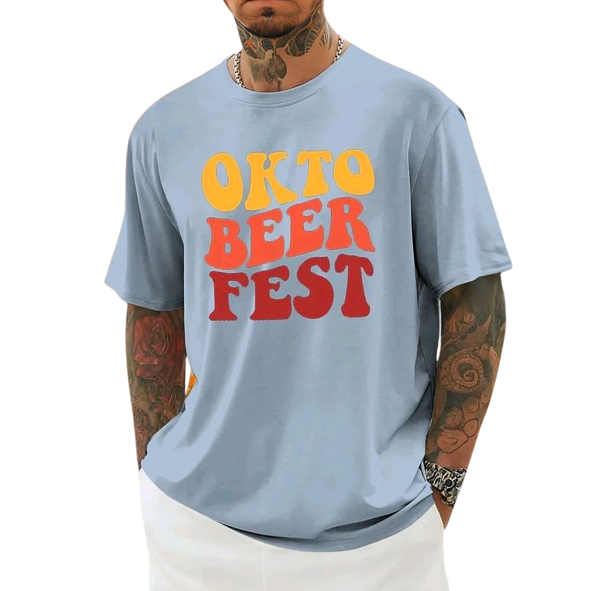 Oktoberfest Printed T-Shirts For Men