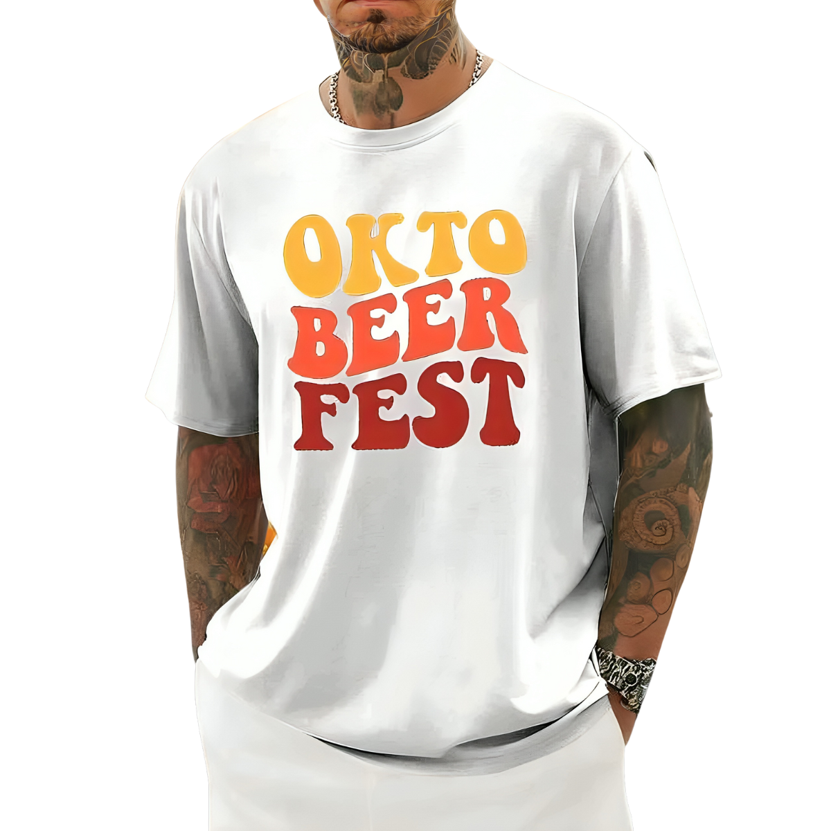 Oktoberfest Printed T-Shirts For Men