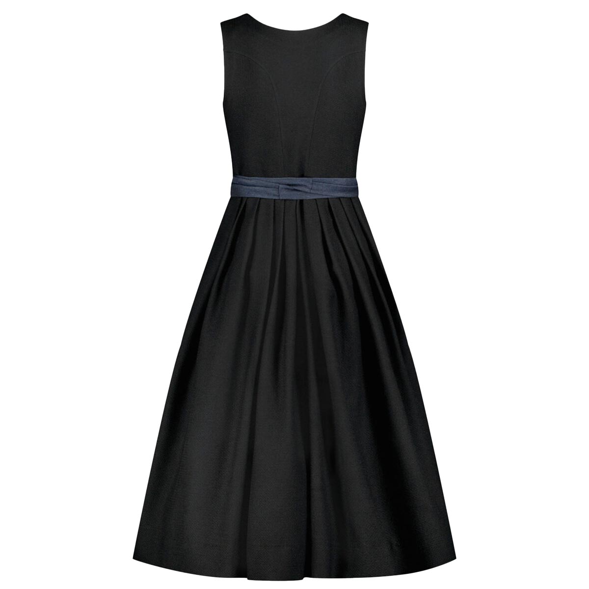 Premium Black Blue Dirndl
