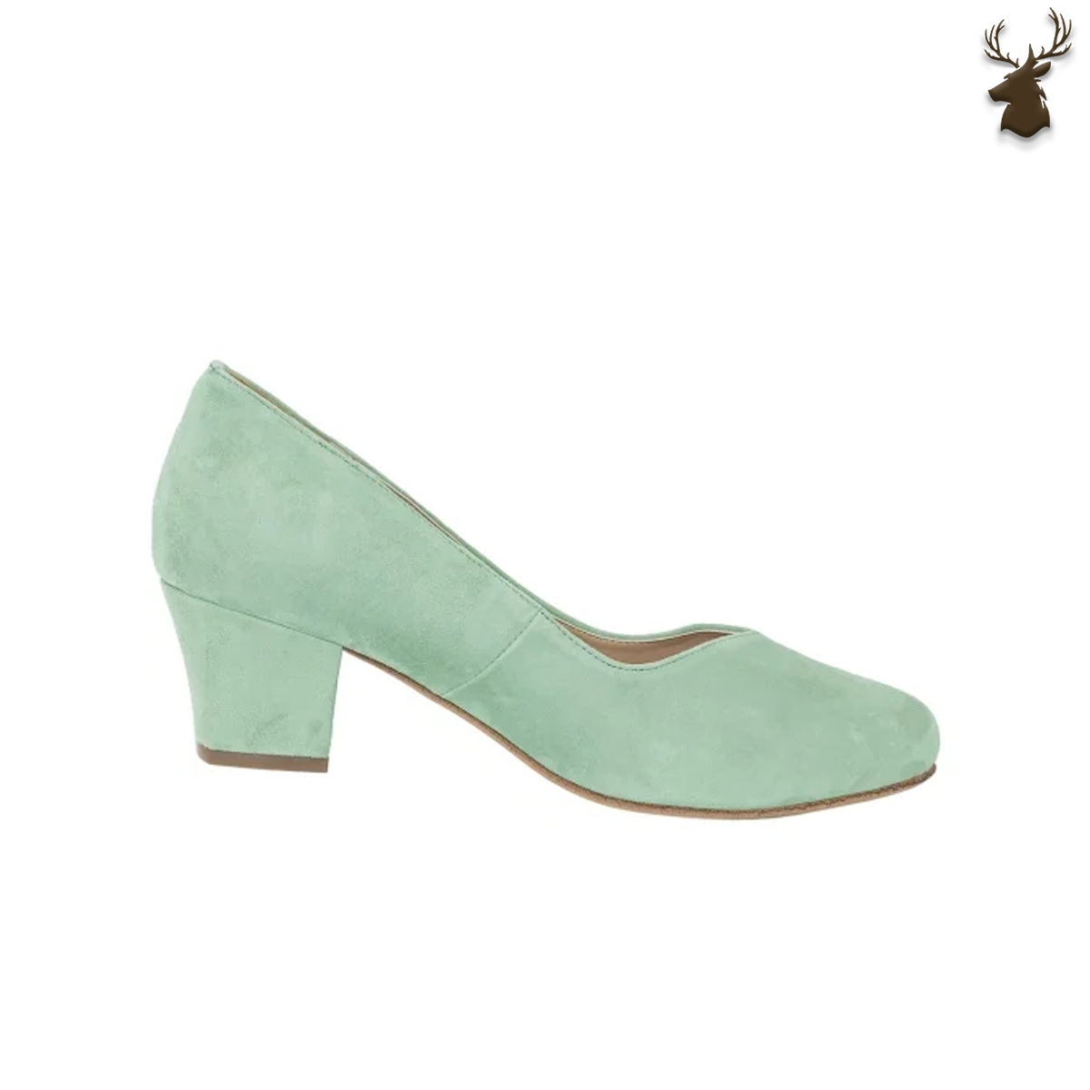 Premium Women Dirndl Pumps Mint