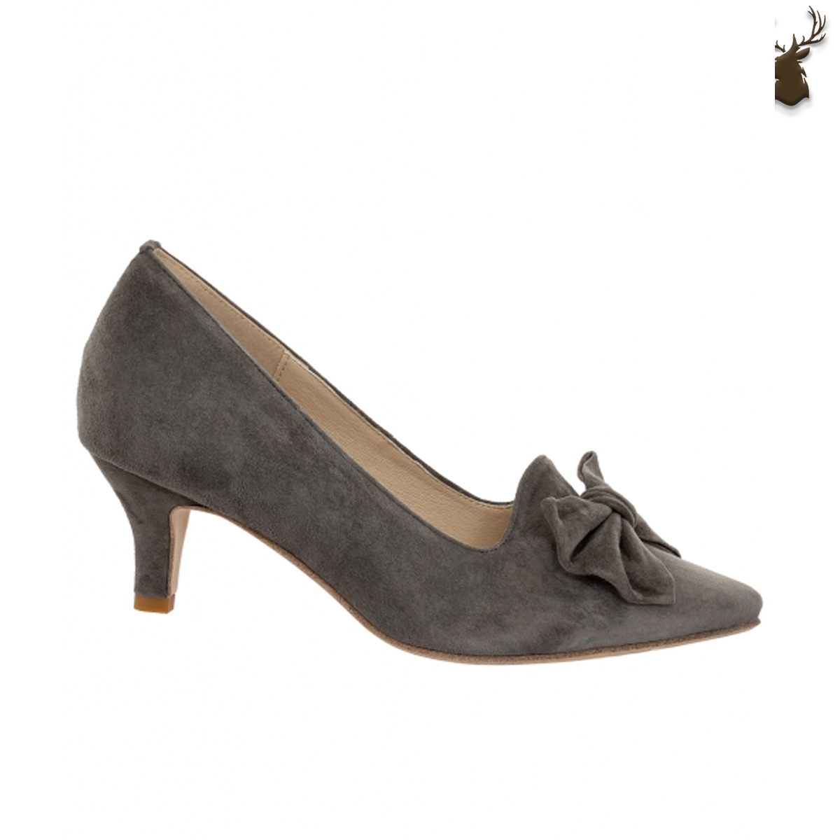 Premium Women Oktoberfest Court Shoes Anthracite