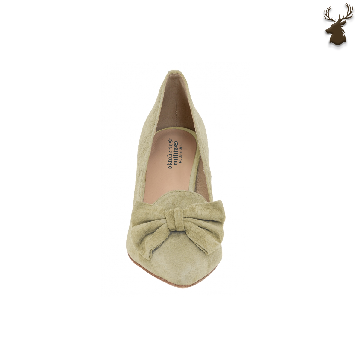 Premium Women Oktoberfest Court Shoes Pastel Green