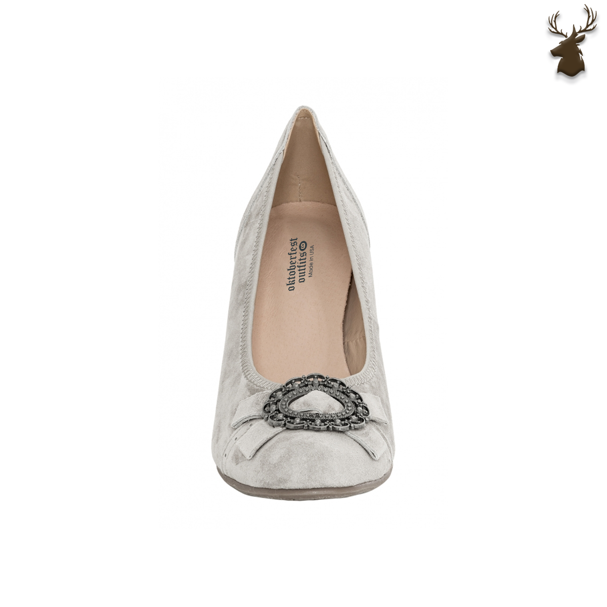 Premium Women Oktoberfest Pumps Grey