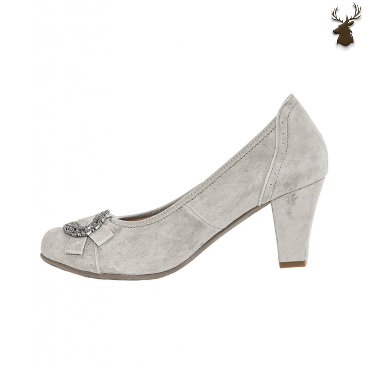 Premium Women Oktoberfest Pumps Grey