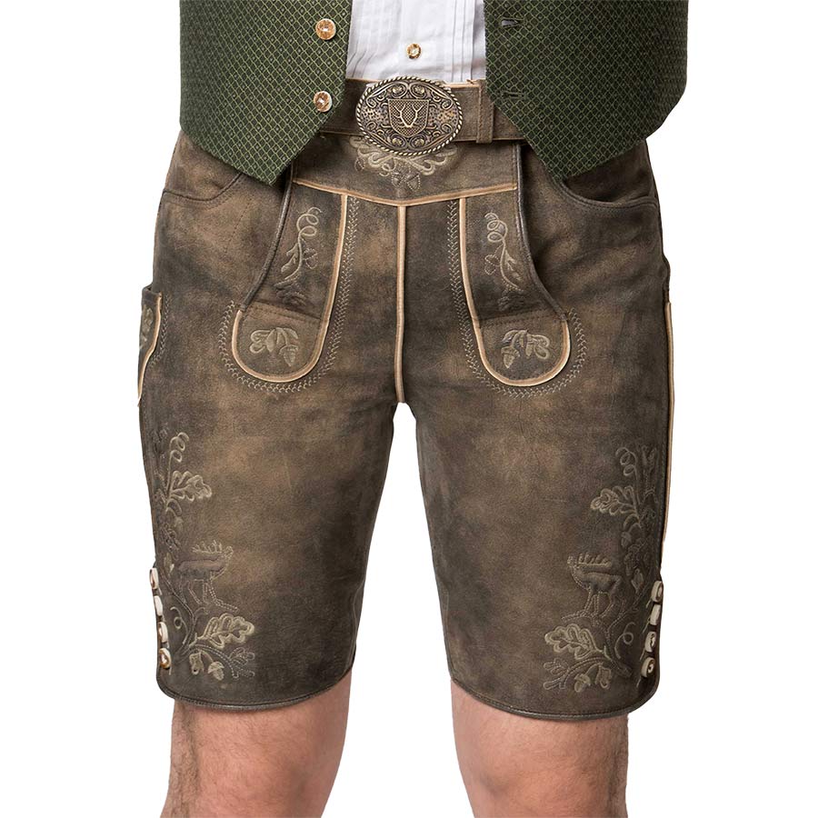 Timber Brown Lederhosen