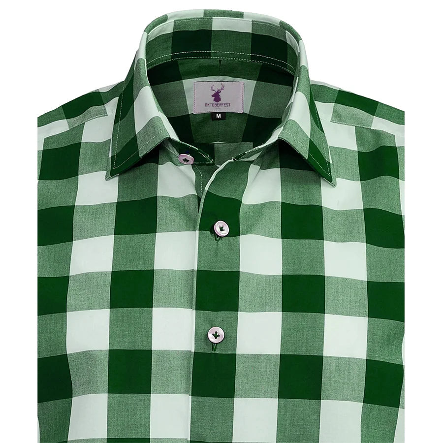 Green Checkered Shirt