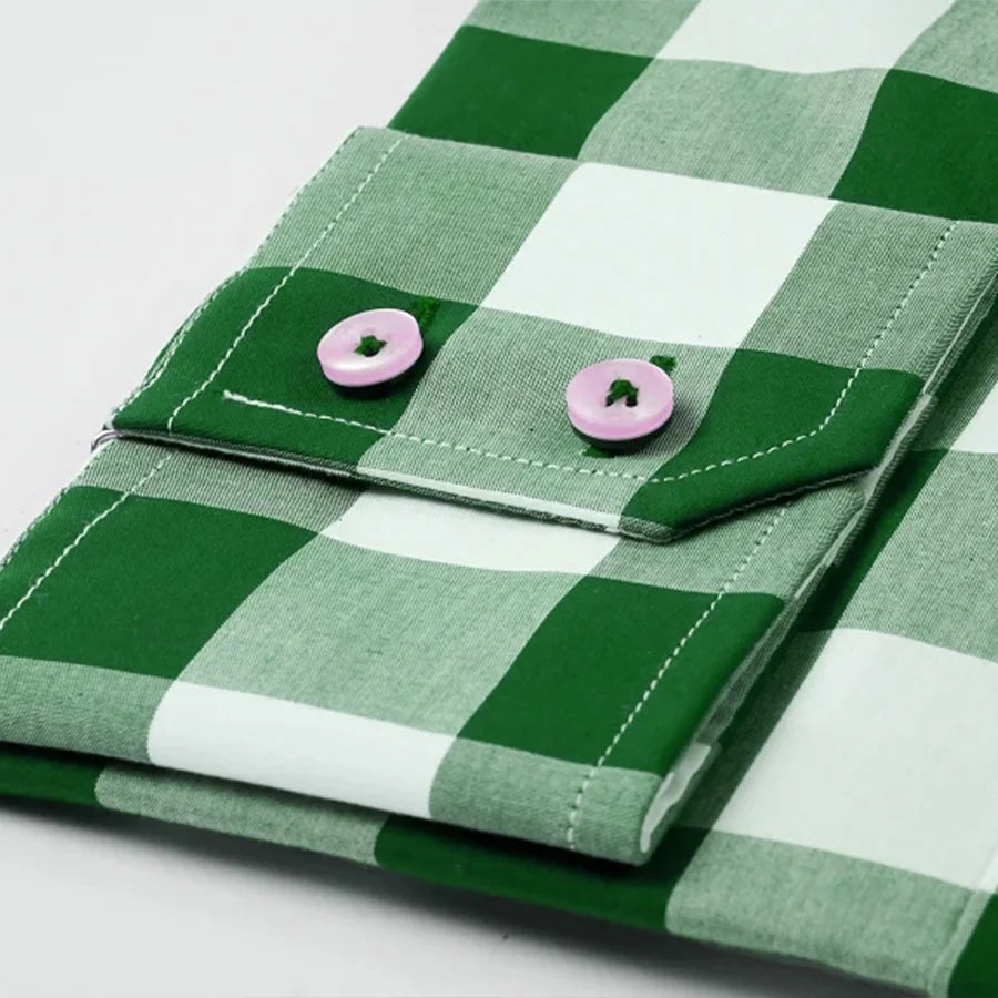 Green Checkered Shirt