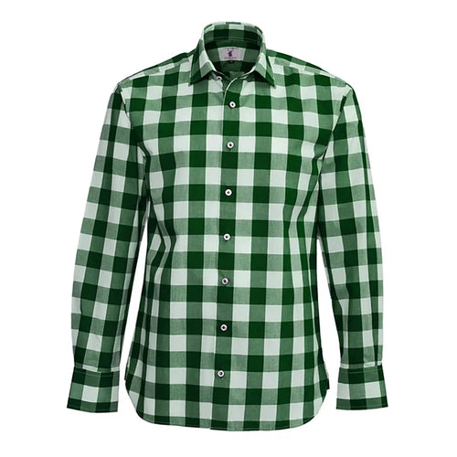 Large Green Checkered Shirt