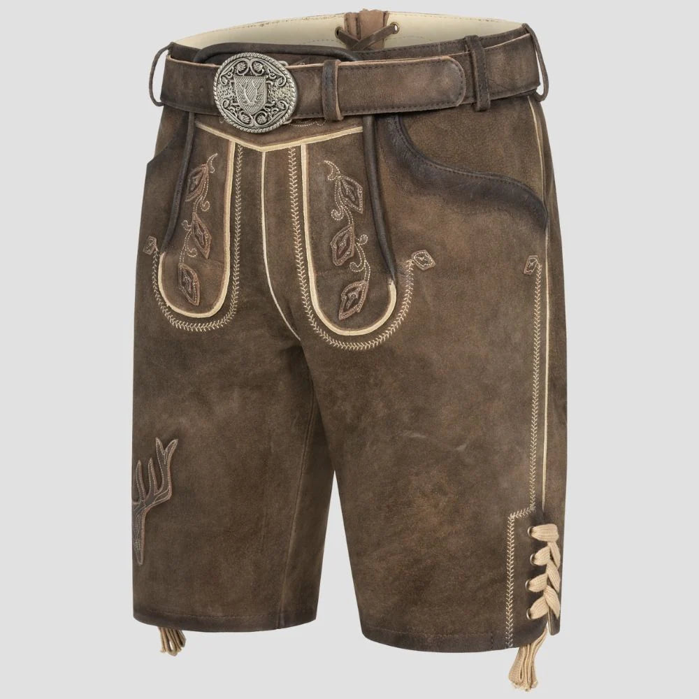 Vintage Brown Lederhosen