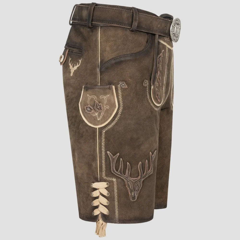 Vintage Brown Lederhosen