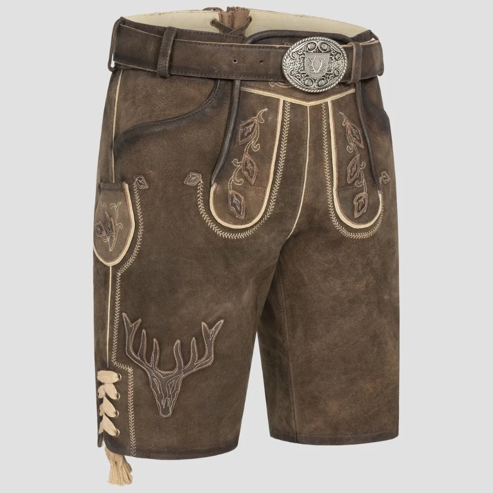 Vintage Brown Lederhosen