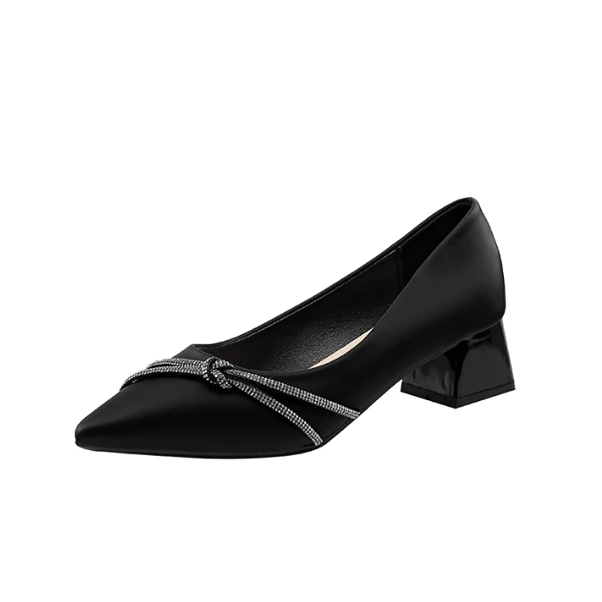 Women Dirndl Pumps Black