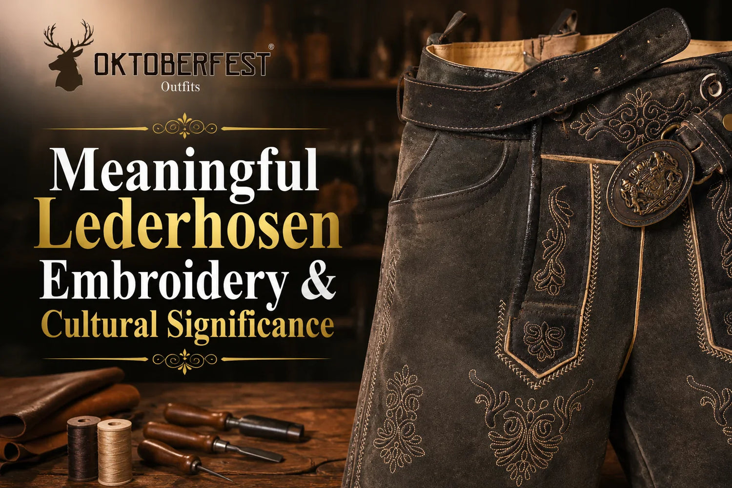 Meaningful Lederhosen Embroidery & Cultural Significance
