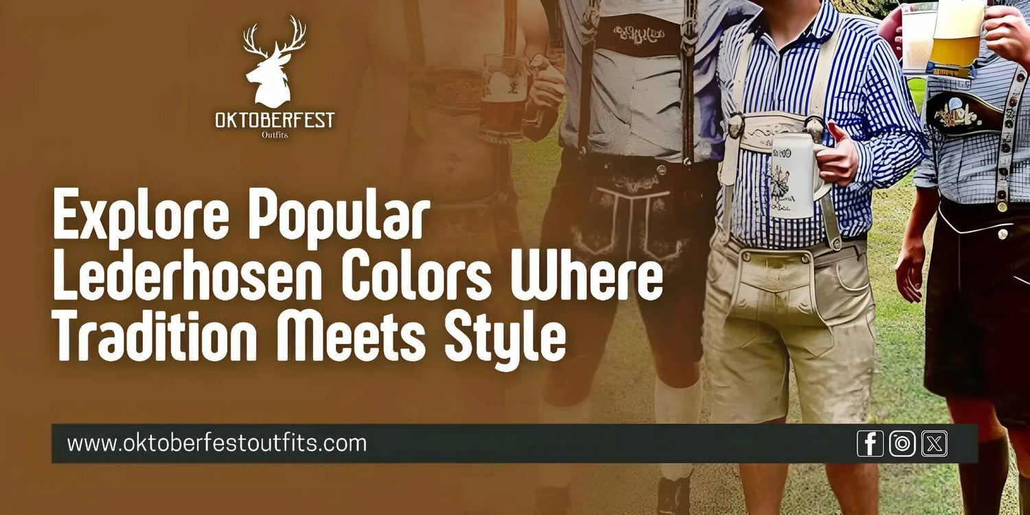 Explore Popular Lederhosen Colors Where Tradition Meets Style