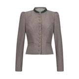 Bavarian Women Dirndl Jacket (Taupe)