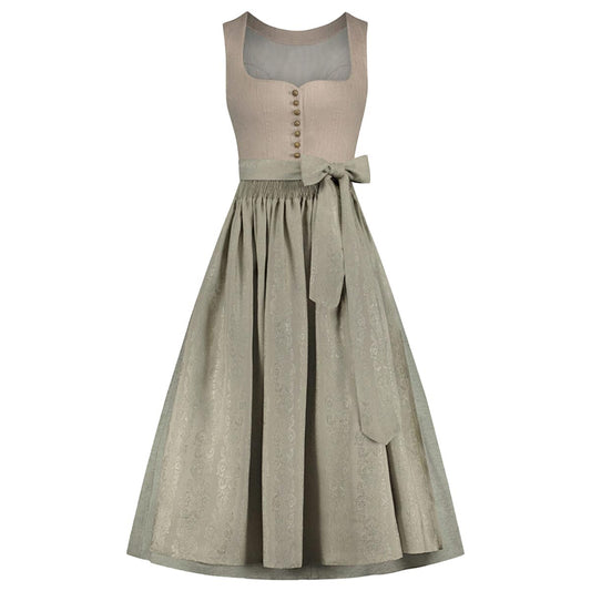 Premium Brown Olive Dirndl