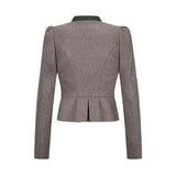 Bavarian Women Dirndl Jacket (Taupe)