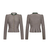 Bavarian Women Dirndl Jacket (Taupe)