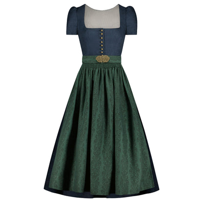 Premium Blue Green Dirndl