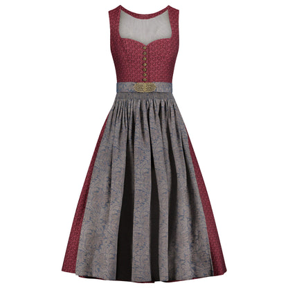 Maroon Style Dirndl