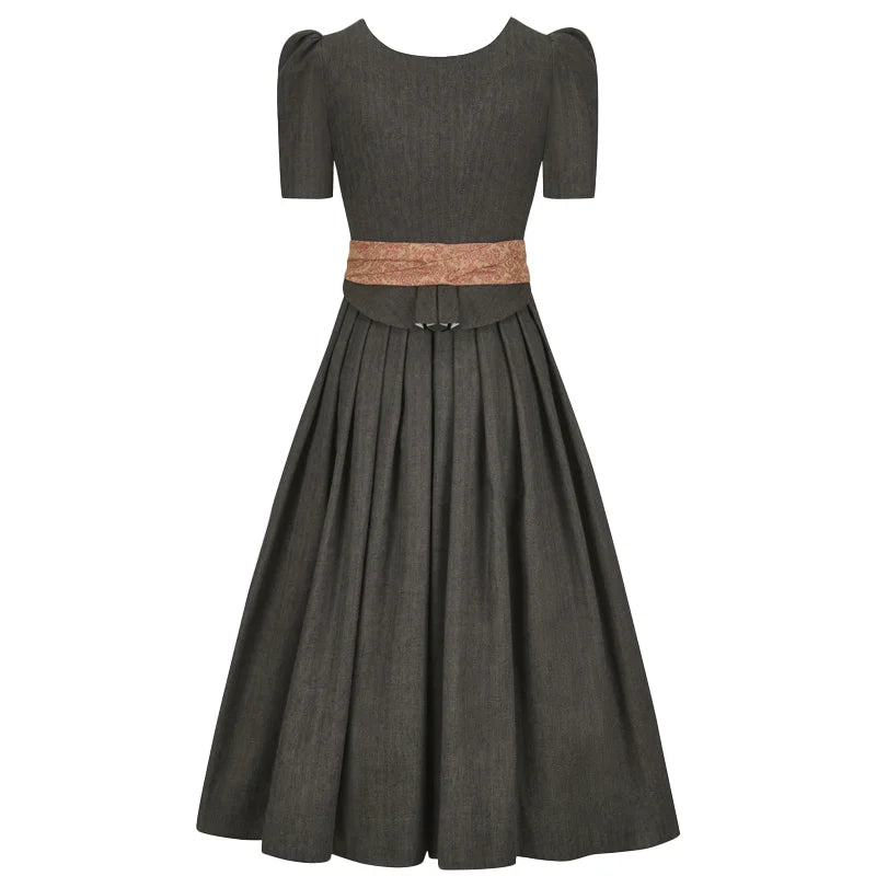Charcoal Blue Dirndl