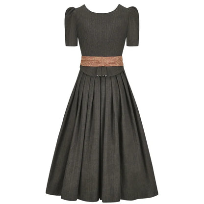 Charcoal Blue Dirndl